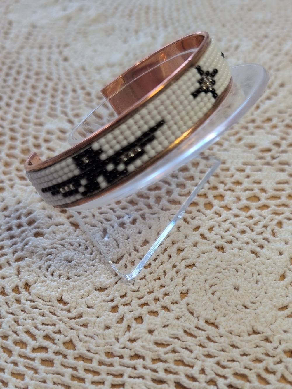 Pure Copper Native Style Beaded Bracelet